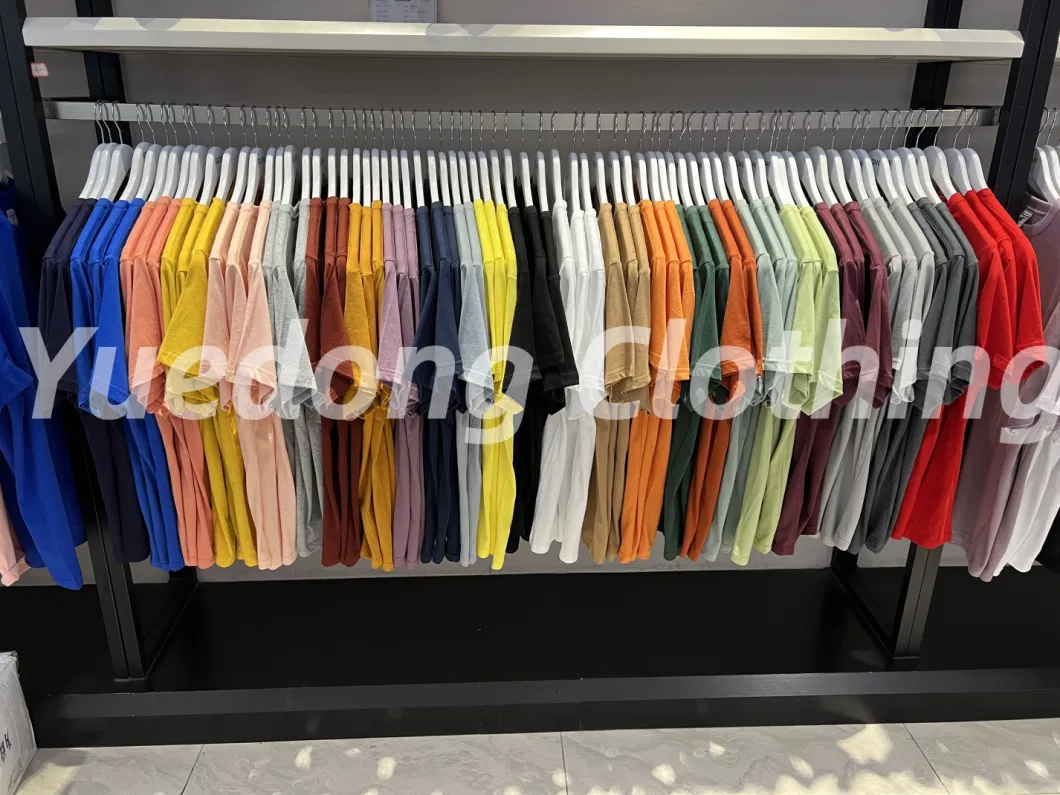 Wholesale Custom Men&prime; S T Shirt Clothing Embroidered Printing Logo T Shirts Pima 100% Cotton T-Shirt Design Own Logo Plain Blank Tee T Shirt Polo