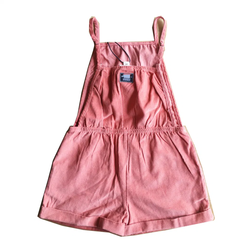 Summer Kid&prime;s Girl Cord Romper, Children&prime;s Clothing, Clothes