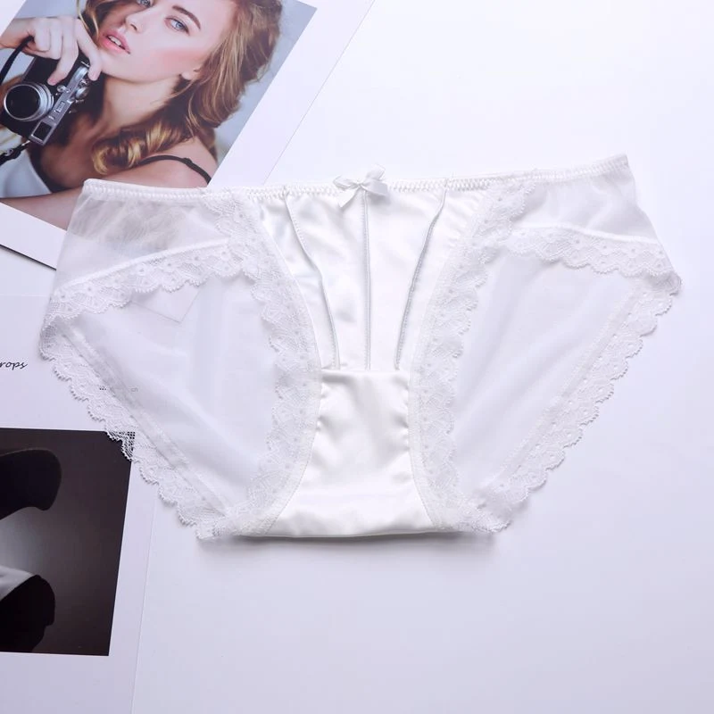 European and American Lace Underpants Women&prime;s Hip Bag Low Waist Seamless Underpants.