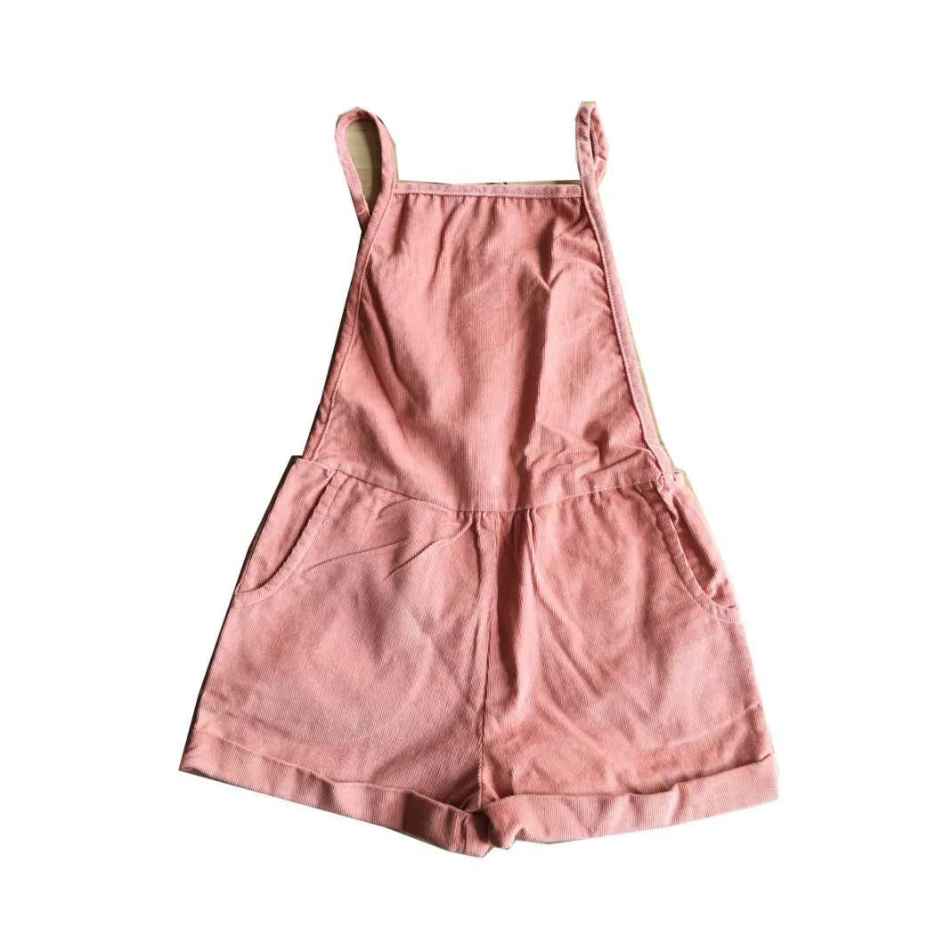 Summer Kid&prime;s Girl Cord Romper, Children&prime;s Clothing, Clothes